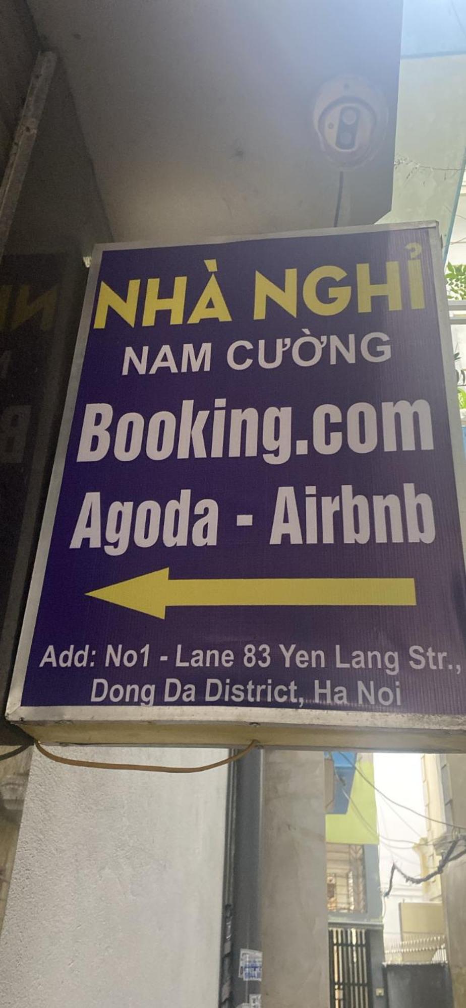 Nam Cuong Motel - Phong Don Co Cua So Thoang Mat Khep Kin - Thang May Ханой Экстерьер фото
